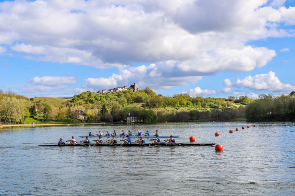 groupe sportifs au flower camping du lac du Causse