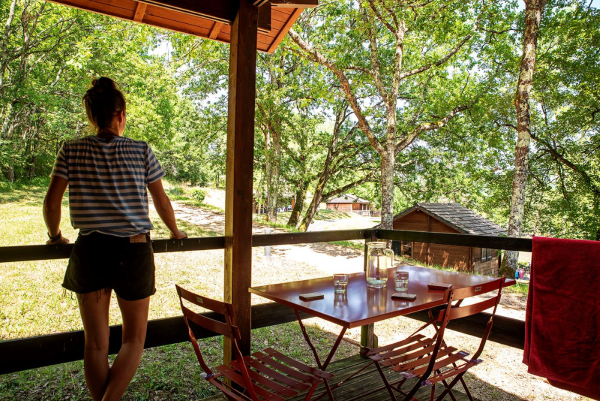 Ecolodge flower camping du lac du causse